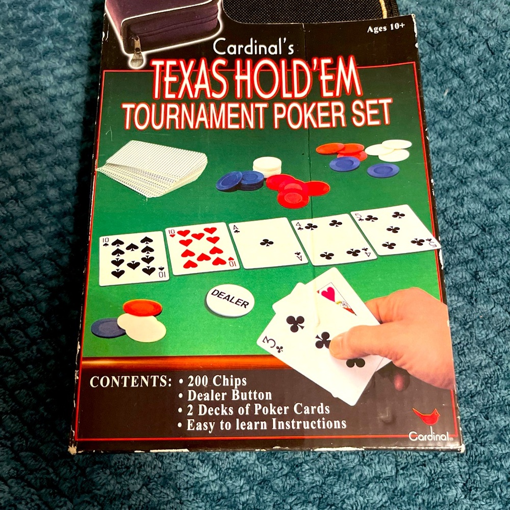 Texas Hold’em poker set